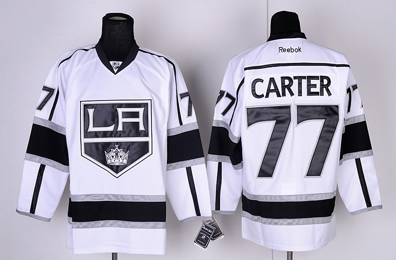 Kings 77 Carter White Jerseys - Click Image to Close