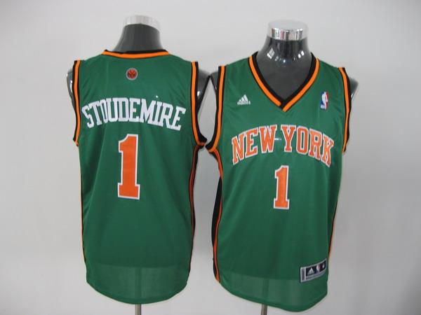 Knicks 1 Stoudemire Green Jerseys