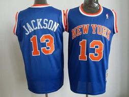 Knicks 13 Jackson Blue Jerseys