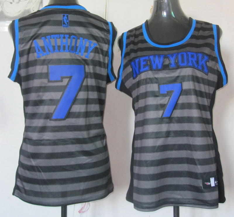 Knicks 7 Anthony Groove Swingman Women Jersey