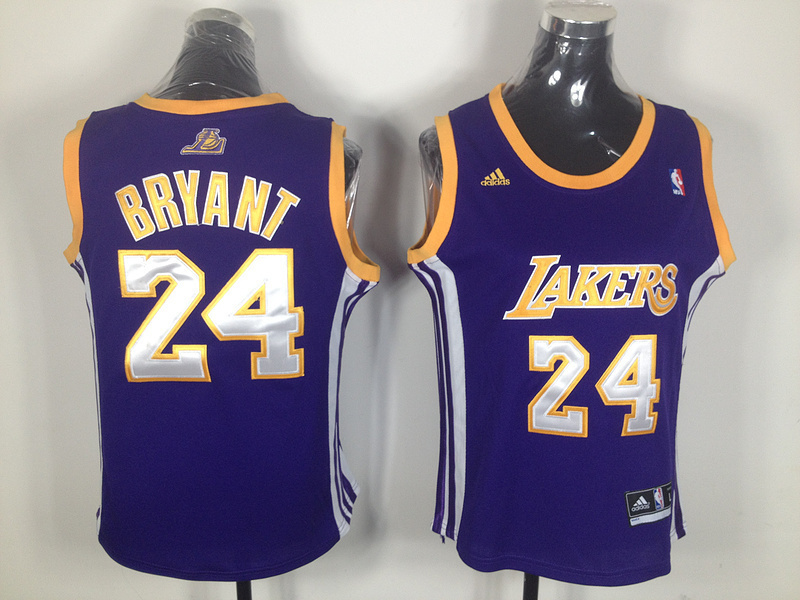 Lakers 24 Bryant Purple Women Jersey