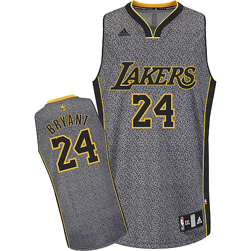 Lakers 24 Bryant Grey Jerseys
