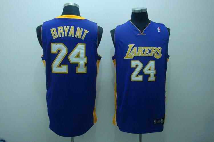 Lakers 24 Kobe Bryant Purple Jerseys