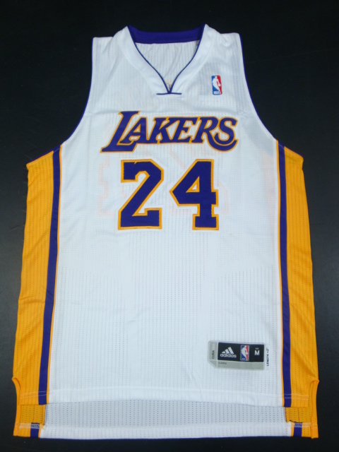 Lakers 24 Kobe White AAA Jerseys