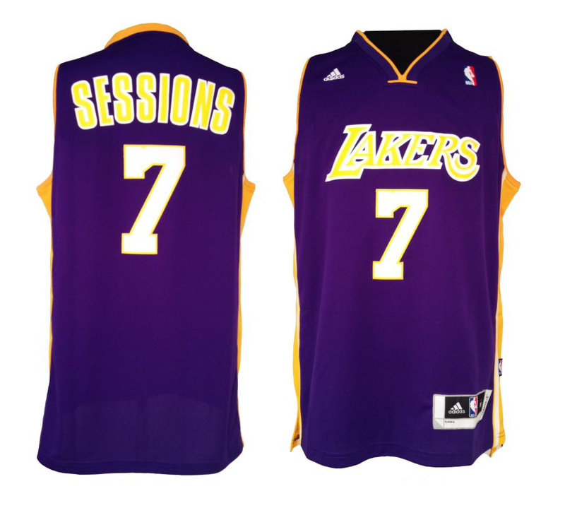 Lakers 7 Sessions Purple New Jerseys