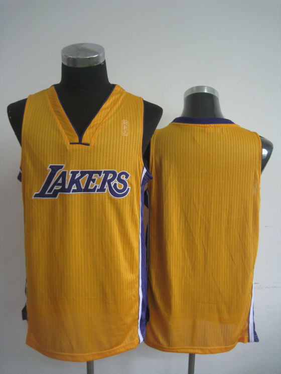 Lakers Blank Yellow Jerseys
