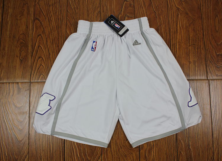Lakers White Shorts