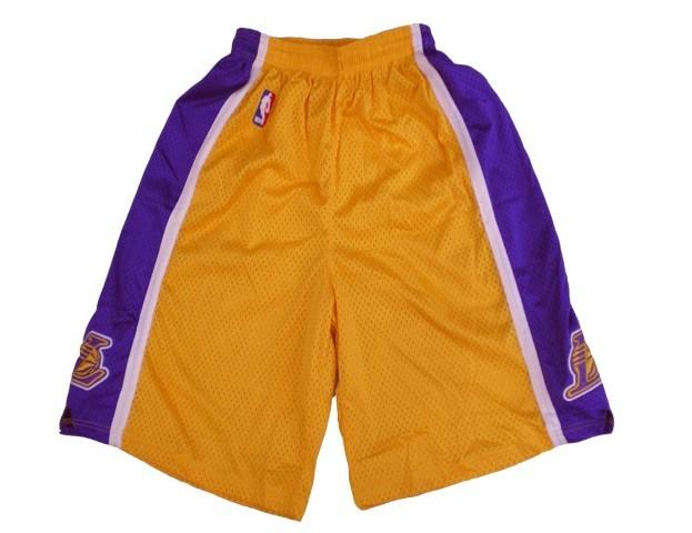 Lakers Yellow Shorts