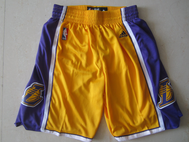 Lakers Yellows Shorts
