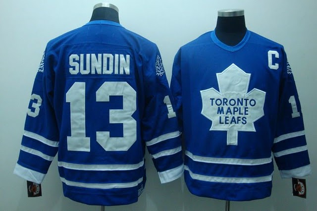 Leafs 13 Sundin Blue Jerseys