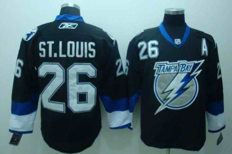 Lightning 26 St.Louis Black Jerseys