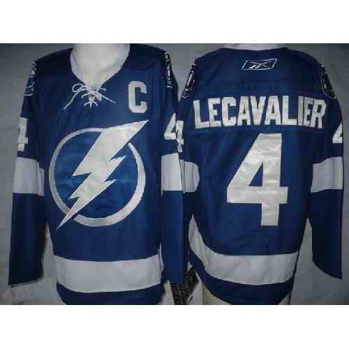 Lightning 4 Lecavalier Blue New Jerseys