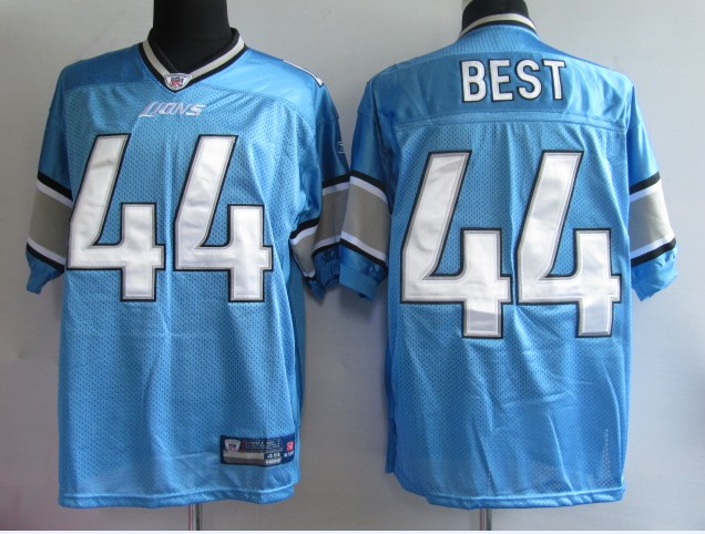 Lions 44 Best Blue Jerseys