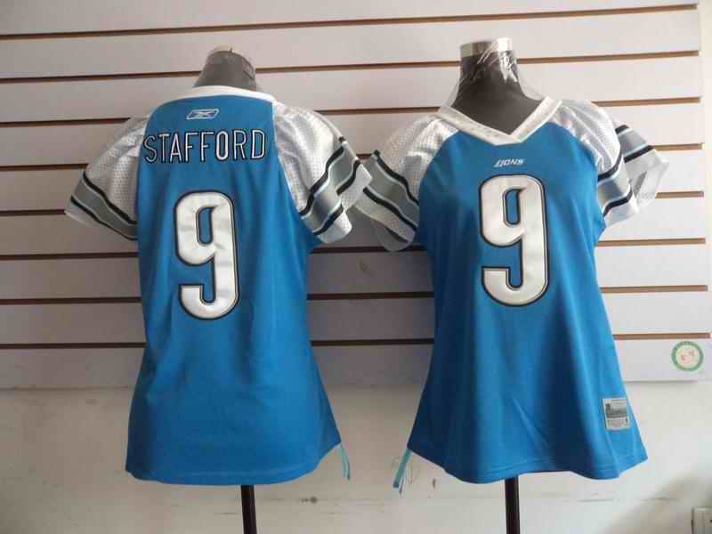 Lions 9 Starford blue women Jerseys