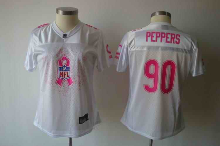 Lions 90 Suh Breast Cancer Awareness white women Jerseys