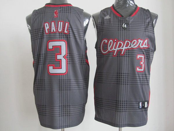 Los Angeles Clippers 3 PAUL black Jerseys