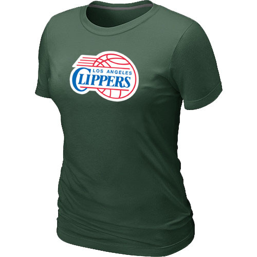 Los Angeles Clippers Big & Tall Primary Logo D.Green Women's T-Shirt
