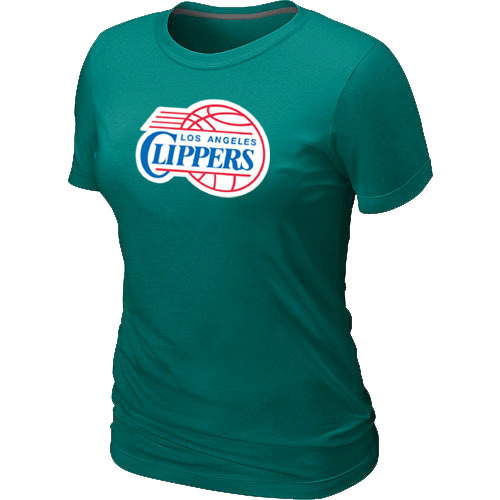 Los Angeles Clippers Big & Tall Primary Logo L.Green Women's T-Shirt