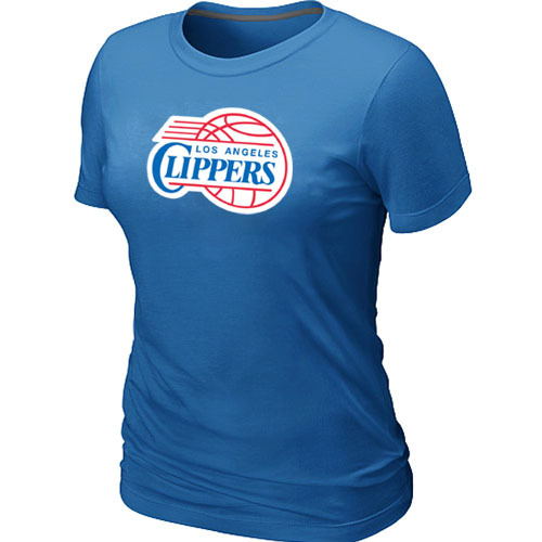 Los Angeles Clippers Big & Tall Primary Logo L.blue Women's T-Shirt