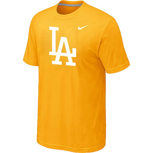 Los Angeles Dodgers Nike Logo Legend Yellow T-Shirt