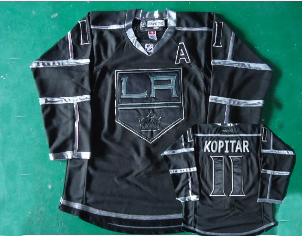Los Angeles Kings 11 KOPITAR Black Jerseys - Click Image to Close