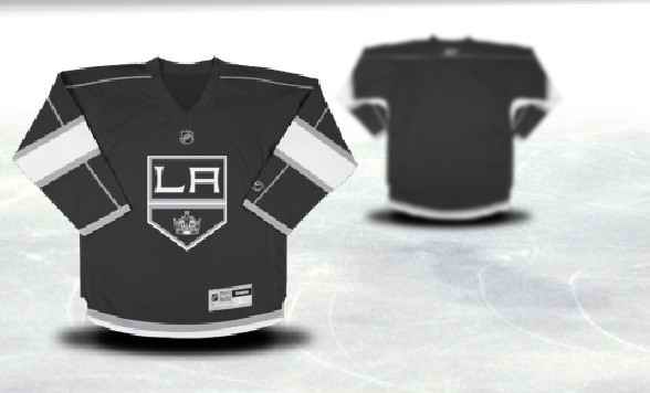 Los Angeles Kings Youth Customized Black Third Jersey