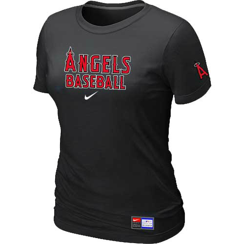 Los Angeles of Anaheim Nike Women's Black Short Sleeve Practice T-Shirt