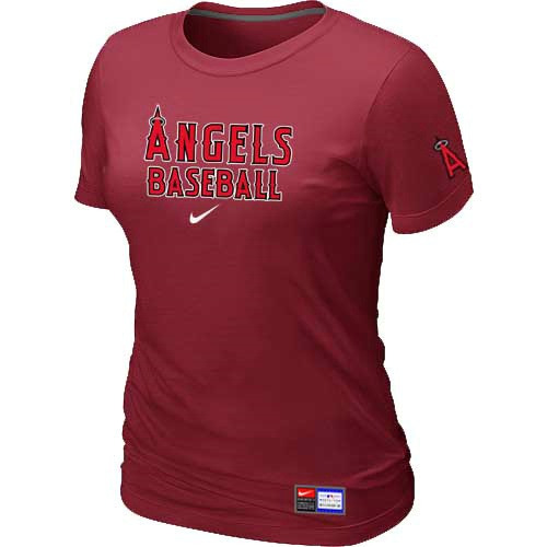 Los Angeles of Anaheim Nike Women's Red Short Sleeve Practice T-Shirt