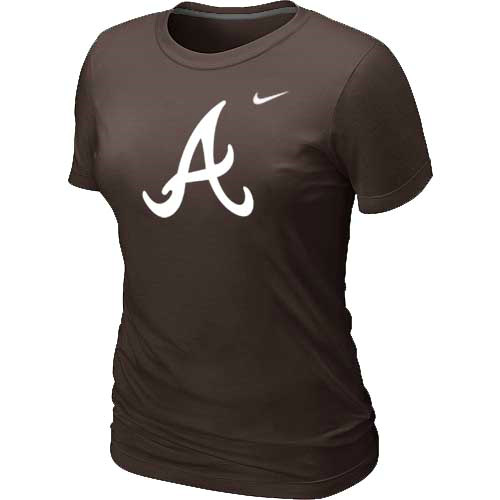 MLB Atlanta Braves Heathered Nike Brown Blended T-Shirt
