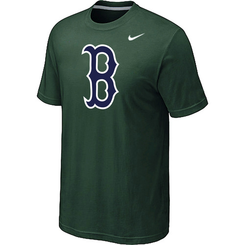 MLB Boston Red Sox Heathered Nike D.Green Blended T-Shirt