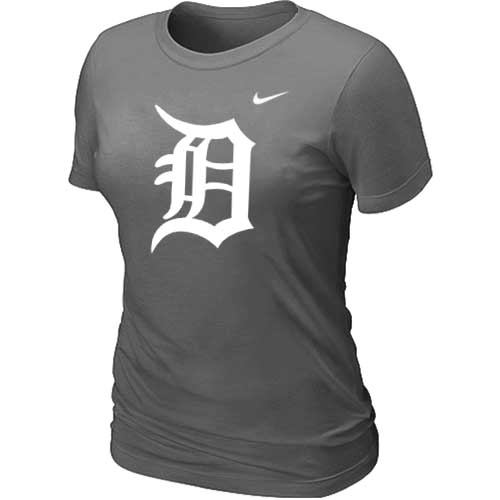 MLB Detroit Tigers Heathered D.Grey Nike Blended T-Shirt