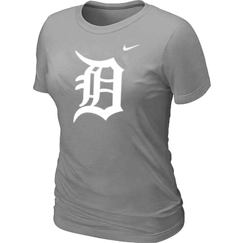 MLB Detroit Tigers Heathered L.Grey Nike Blended T-Shirt