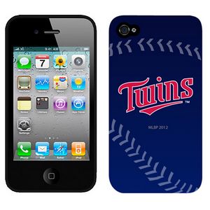 MLB Minnesota Twins Blue Colors Iphone 4-4s Case