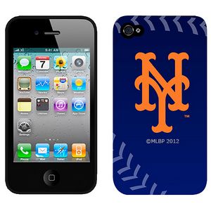 MLB New York Mets Blue Colors Iphone 4-4s Case