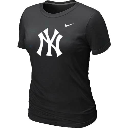 MLB New York Yankees Heathered Black Nike Blended T-Shirt