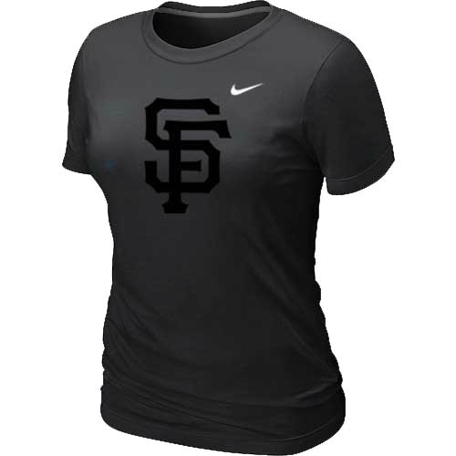 MLB San Francisco Giants Heathered Black Nike Blended T-Shirt