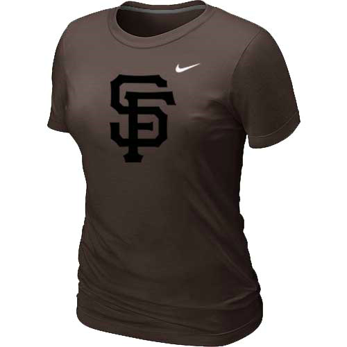 MLB San Francisco Giants Heathered Brown Nike Blended T-Shirt