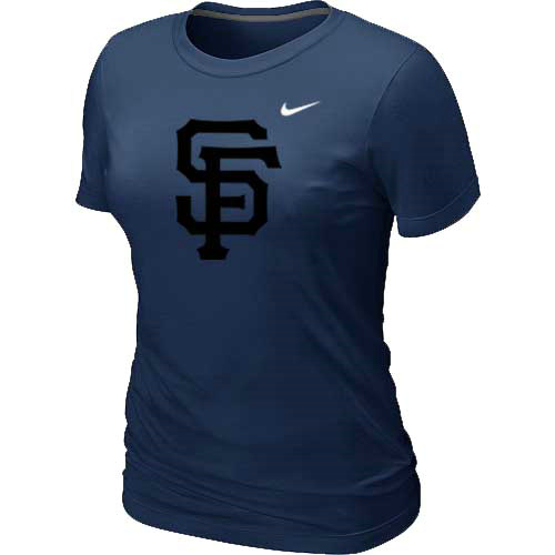 MLB San Francisco Giants Heathered D.Blue Nike Blended T-Shirt