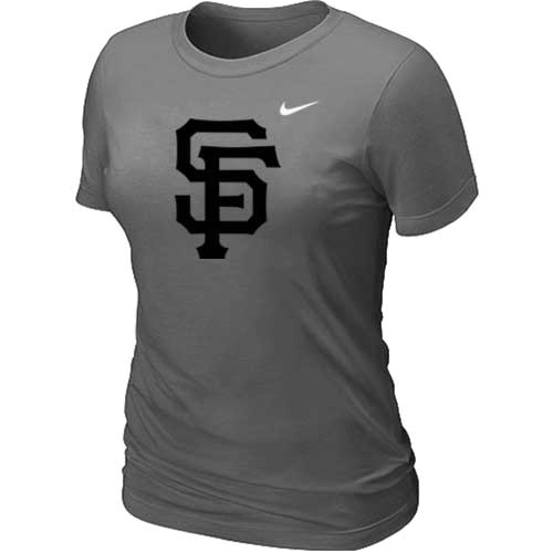 MLB San Francisco Giants Heathered D.Grey Nike Blended T-Shirt