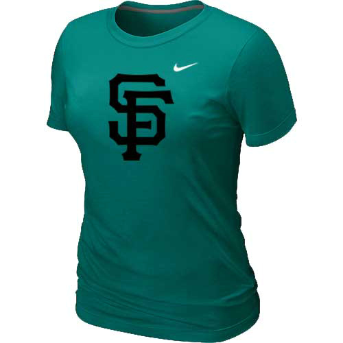 MLB San Francisco Giants Heathered L.Green Nike Blended T-Shirt
