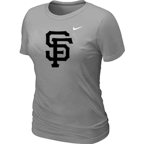 MLB San Francisco Giants Heathered L.Grey Nike Blended T-Shirt