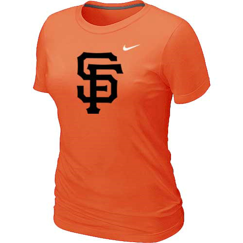 MLB San Francisco Giants Heathered Orange Nike Blended T-Shirt