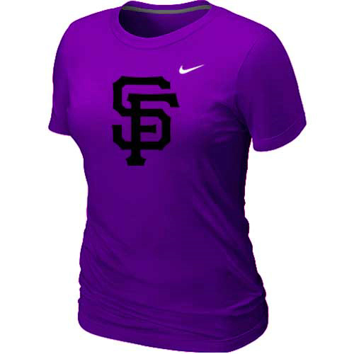 MLB San Francisco Giants Heathered Purple Nike Blended T-Shirt