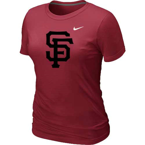 MLB San Francisco Giants Heathered Red Nike Blended T-Shirt