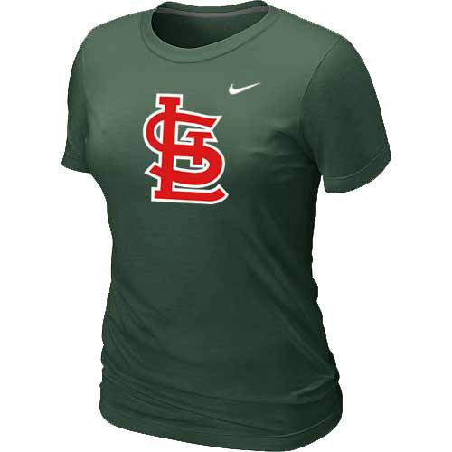 MLB St.Louis Cardinals Heathered D.Green Nike Blended T-Shirt