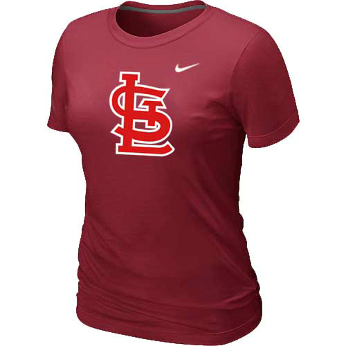 MLB St.Louis Cardinals Heathered Red Nike Blended T-Shirt