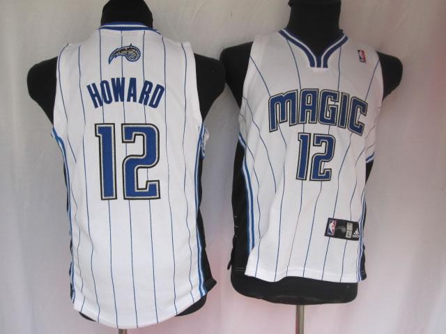 Magic 12 Howard White Youth Jersey - Click Image to Close