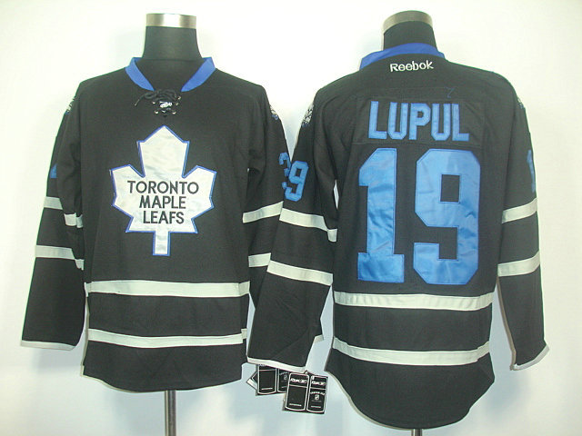Maple Leafs 19 Lupul Black Ice Jerseys