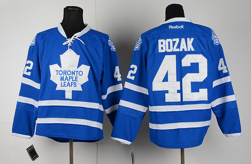 Maple Leafs 42 Bozak Blue Jerseys