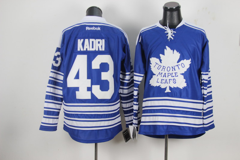 Maple Leafs 43 Kadri Blue Classic Jerseys